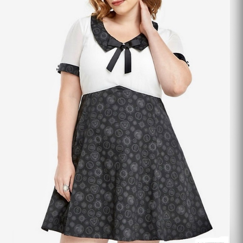 Fantastic Beasts Symbol Skater Dress